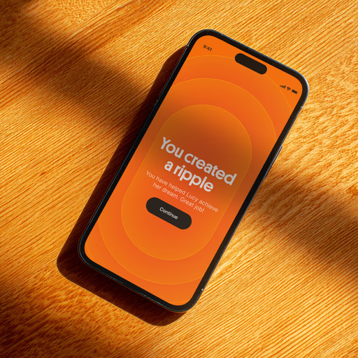 Event Lead Scanner — phone showing a connected lead