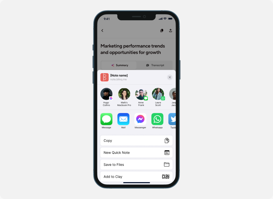 Step 3 — Save, send, follow up